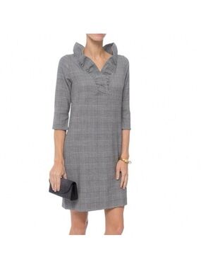 Gretchen Scott Wall Street Rough Neck Dress Plaid